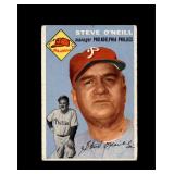 1954 Topps #127 Steve O'Neill VG to VG-EX+
