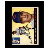 1955 Topps #44 Corky Valentine P/F to GD+