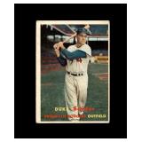 1957 Topps #170 Duke Snider VG to VG-EX+