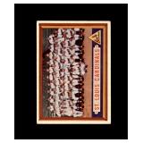1957 Topps #243 St. Louis Cardinals TC VG+
