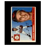 1955 Topps #105 Chuck Diering VG to VG-EX+