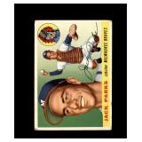 1955 Topps #23 Jack Parks VG to VG-EX+
