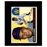 1955 Topps #41 Chuck Stobbs VG to VG-EX+
