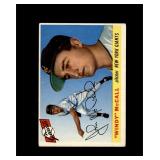 1955 Topps #42 Windy McCall VG to VG-EX+