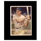 1957 Topps #80 Gil Hodges EX to EX-MT+