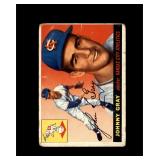 1955 Topps #101 Johnny Gray P/F to GD+