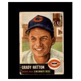 1953 Topps #45 Grady Hatton P/F to GD+