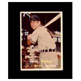 1957 Topps #197 Hank Sauer VG to VG-EX+
