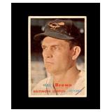 1957 Topps #194 Hal Brown EX to EX-MT+