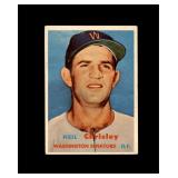 1957 Topps #320 Neil Chrisley EX to EX-MT+