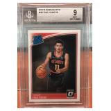 18/19 Donruss Optic Trae Young Rookie Beckett 9