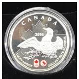 2016 $1 Fine Silver Lucky Loonie