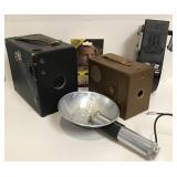Bundle Of Vintage Cameras & Gear