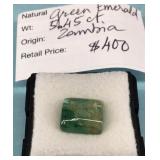 Green Emerald 5.45ct