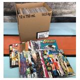 Box of comic books