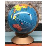 Vintage Metal World Globe