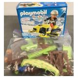 Playmobil Snowmobile (sealed) & Zoo Parts