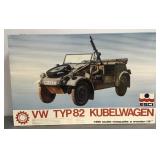 VW Typ82 Kubelwagen 1/9th Scale Model Kit