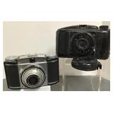 Braun Paxina Praxar & Bakelita Photax Cameras