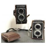 Twin-Lens Rolleicord & Super RicohFlex Cameras