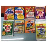 Vintage Baseball Sealed Wax Packs