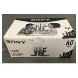 New Sony HF C-60HFL Cassette Tapes