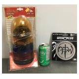 Auto Accessories 12V Revolving Light & Hitch Cover