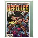 Hercules #1 1st solo signed interior by Bob Layton