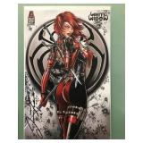 White Widow #3 COA Signed by Jamie Tyndall