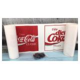 Coca-Cola Menu Cardboard Advert 1x6 foot