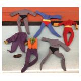 Vintage MEGO DC Action Figure Costumes