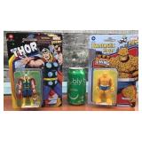 Marvel's Thor and Thing Action Figures