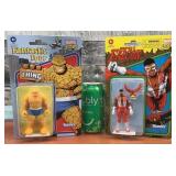 Marvel's Thing and Falcon Action Figures