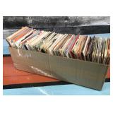 Box of Vinyl Singles