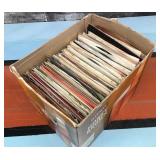 Box of Vinyl Singles