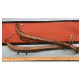 Vtg. Hames Made Into Door Pulls