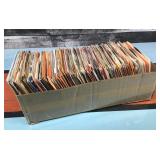 Box of Vinyl Singles