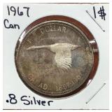 1967 Canadian Silver Dollar