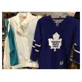 Vtg. Jacket w/ Tags and Kids Toronto Jersey