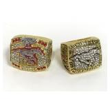 Calgary Stampeders Grey Cup Rings - replicas
