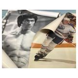 Bruce Lee & Wayne Gretzky Posters