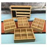 Bamboo Drawer Organizers