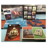 Nautical Books, Decor, and Model Kits