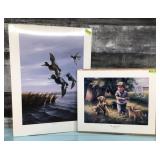 Pair of Ducks Unlimited Prints