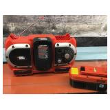 Black & Decker AM/FM Radio - not tested