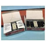 Ivory Duplex Receptacles 15A 120V - new (20)