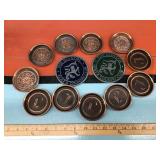 Glencoe Golf and Copper Coasters