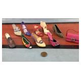 Miniature Shoe Collection (ceramic, resin)