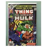 Marvel Two in One #46 Thing vs Hulk