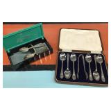 Vintage silver plated teaspoons